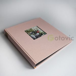 Фотоальбом Goldbuch 27942 Розовый  60 черных страниц 26х30