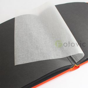 Фотоальбом Goldbuch 27979 Оранжевый  60 черных страниц 26х30