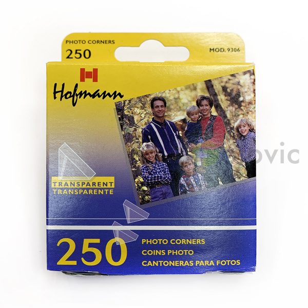 Hofmann 9306 250 прозрачные уголки для наклеивания фото