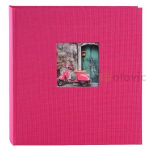 Фотоальбом Goldbuch 27898 темно розовый обложка лен 30х31